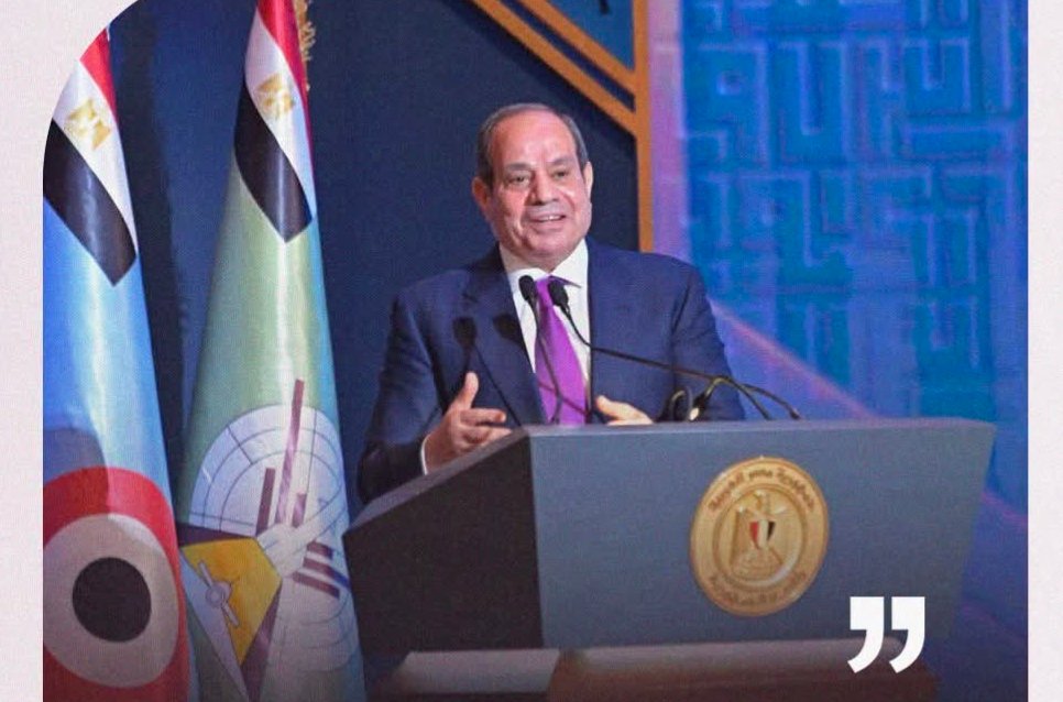 الرئيس السيسى يستحضر تجربة السادات الاقتصادية ويحذر من محاولات تشويه الذاكرة الوطنية