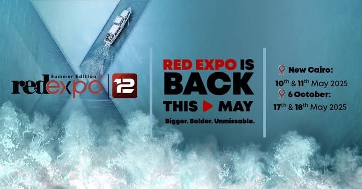 تحالف Red Collaboration يطلق النسخه الـ 12 من معرض RED EXPO  مايو القادم 