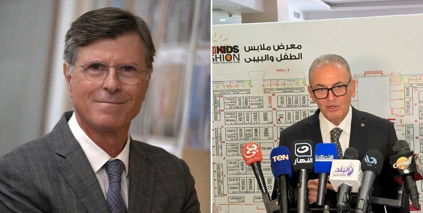 رئيس الاتحاد الدولي للمنسوجات يشيد بجهود غرفة الملابس الجاهزة والوفد المصري لاستضافة مؤتمر 2027 بالقاهرة 