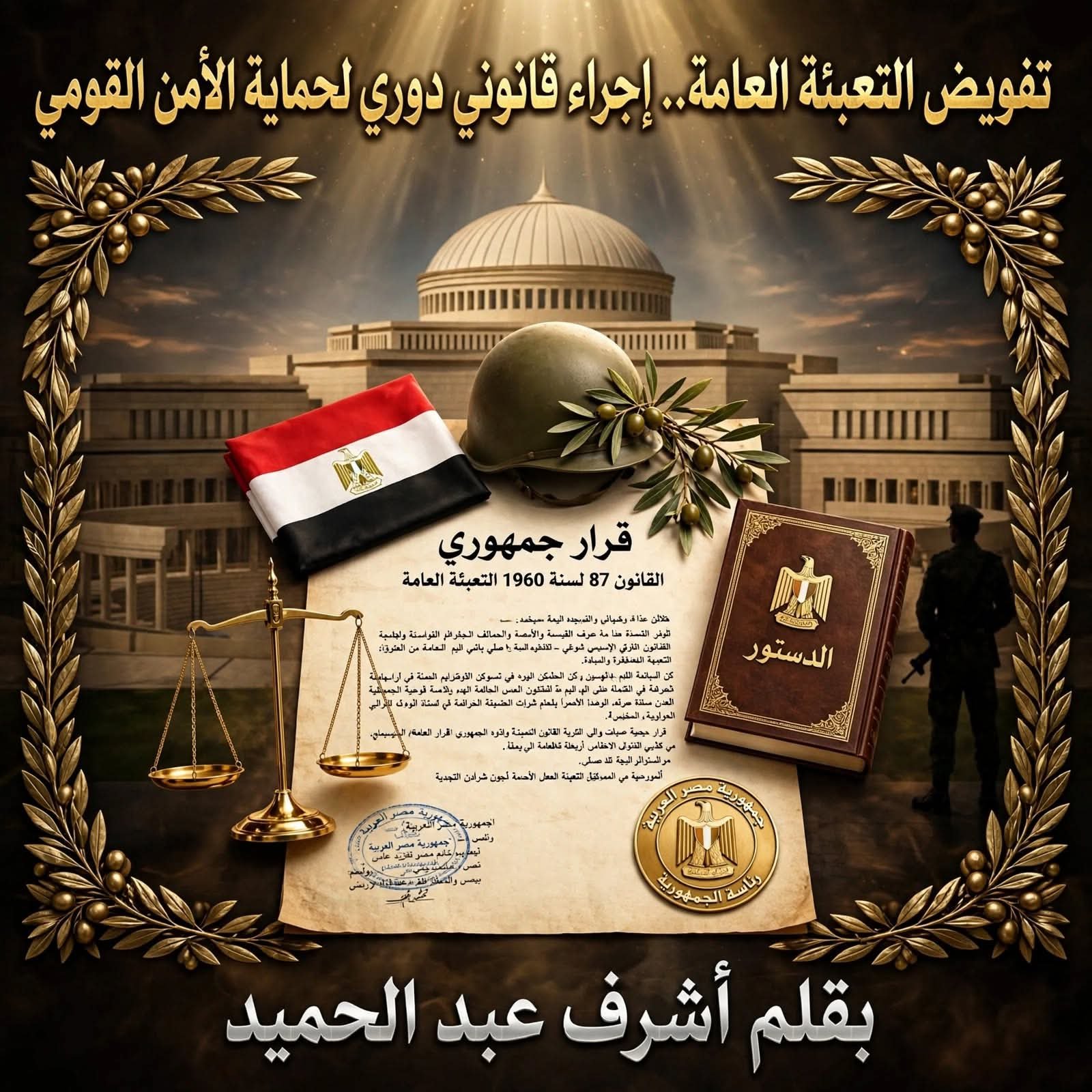 تفويض التعبئة العامة.. إجراء قانوني دوري لضمان جاهزية الدولة وليس إعلان حرب