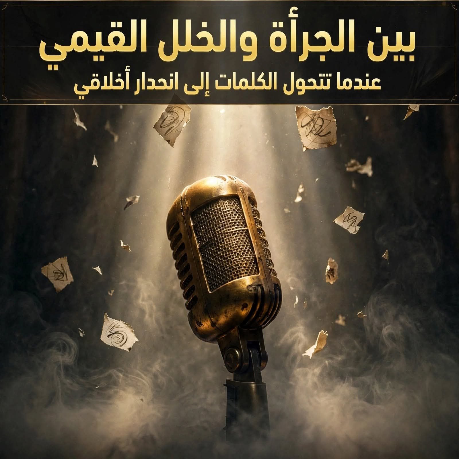 بين الجرأة والخلل القيمي: عندما تتحول الكلمات إلى انحدار أخلاقي