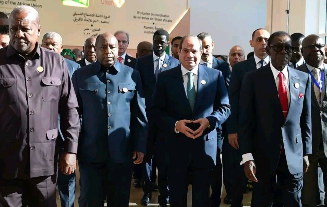 الرئيس السيسى يقيم مأدبة غداء تكريماً لرؤساء الدول والوفود الأفريقية بمدينة العلمين
