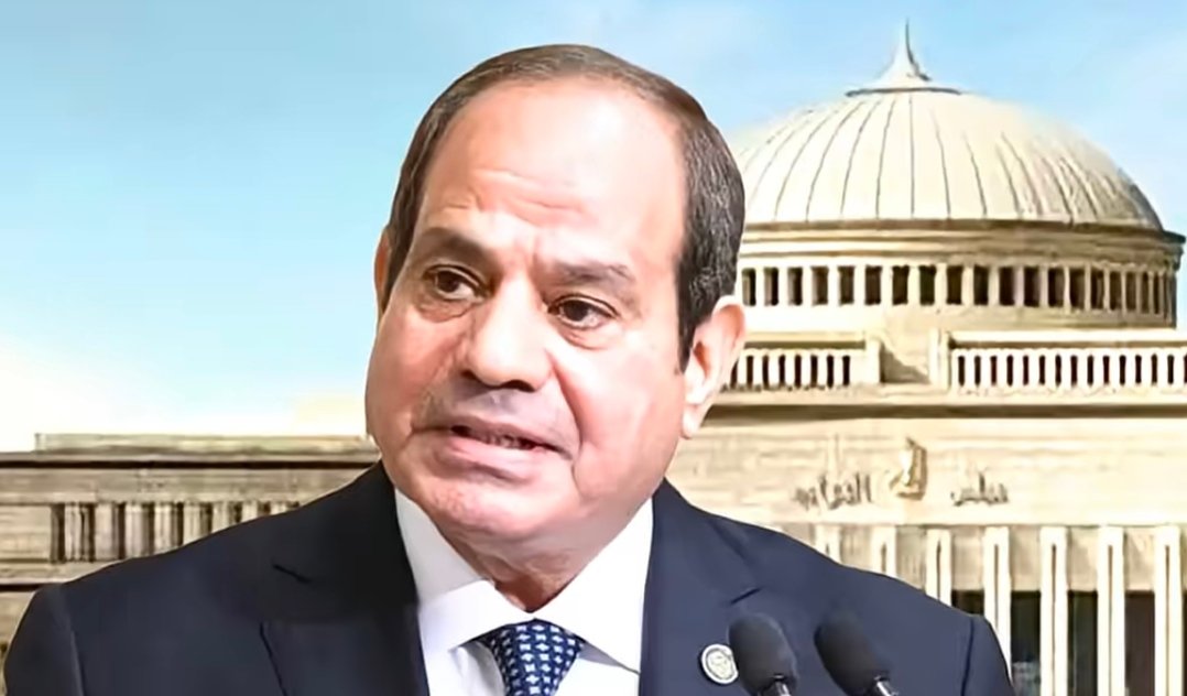الرئيس: نثمن جهود مجلس النواب في صياغة القانون.. والاعتراض يستهدف المساواة بين طلاب الشعبتين العسكرية والمدنية